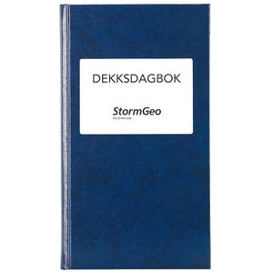 Hovedbilde Dekksdagbok innenriks - StormGeo (Nautisk Forlag)