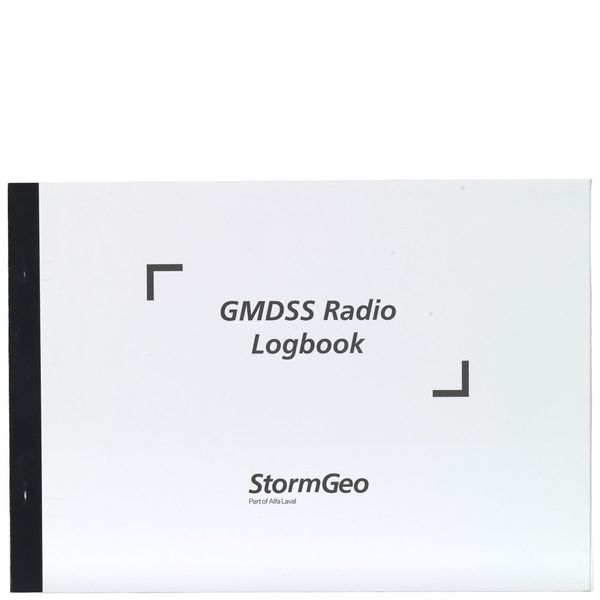 X1525 – GMDSS Radio Log Book (StormGeo)